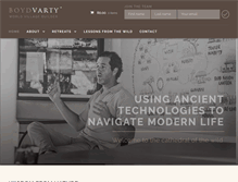 Tablet Screenshot of boydvarty.com